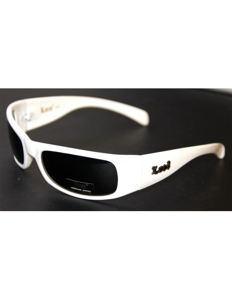 LOCS Solbriller White Slim