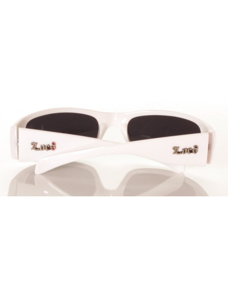 LOCS Solbriller White Slim