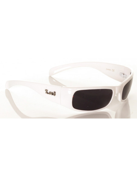 LOCS Solbriller White Slim