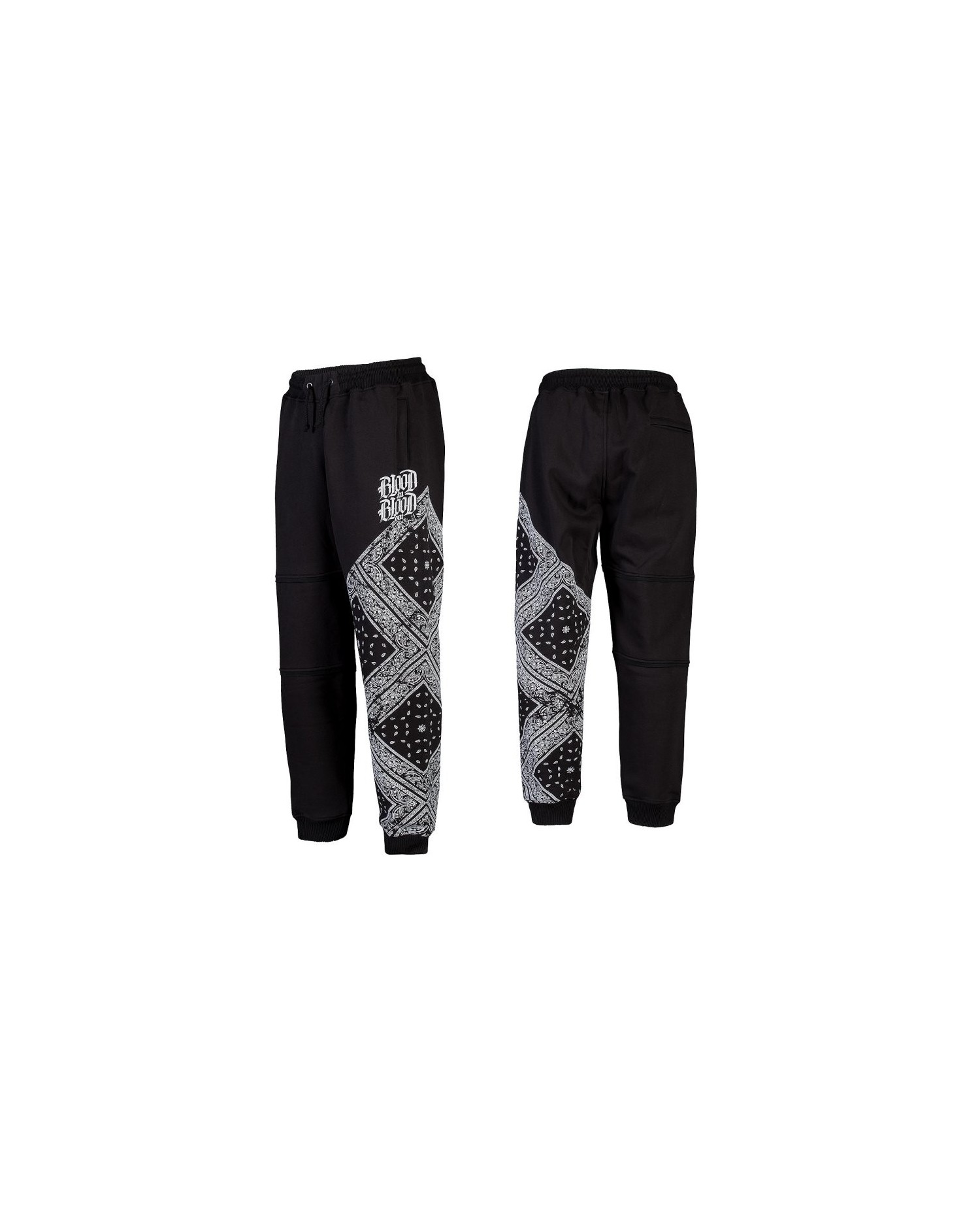 Blood Black Bandana Sweatpants