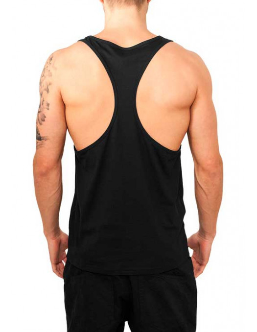 Racerback Loose Tank Black