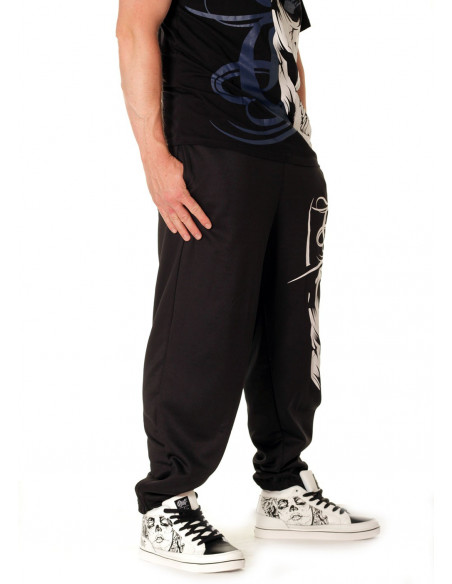 Cali Skull Sweatpants Black