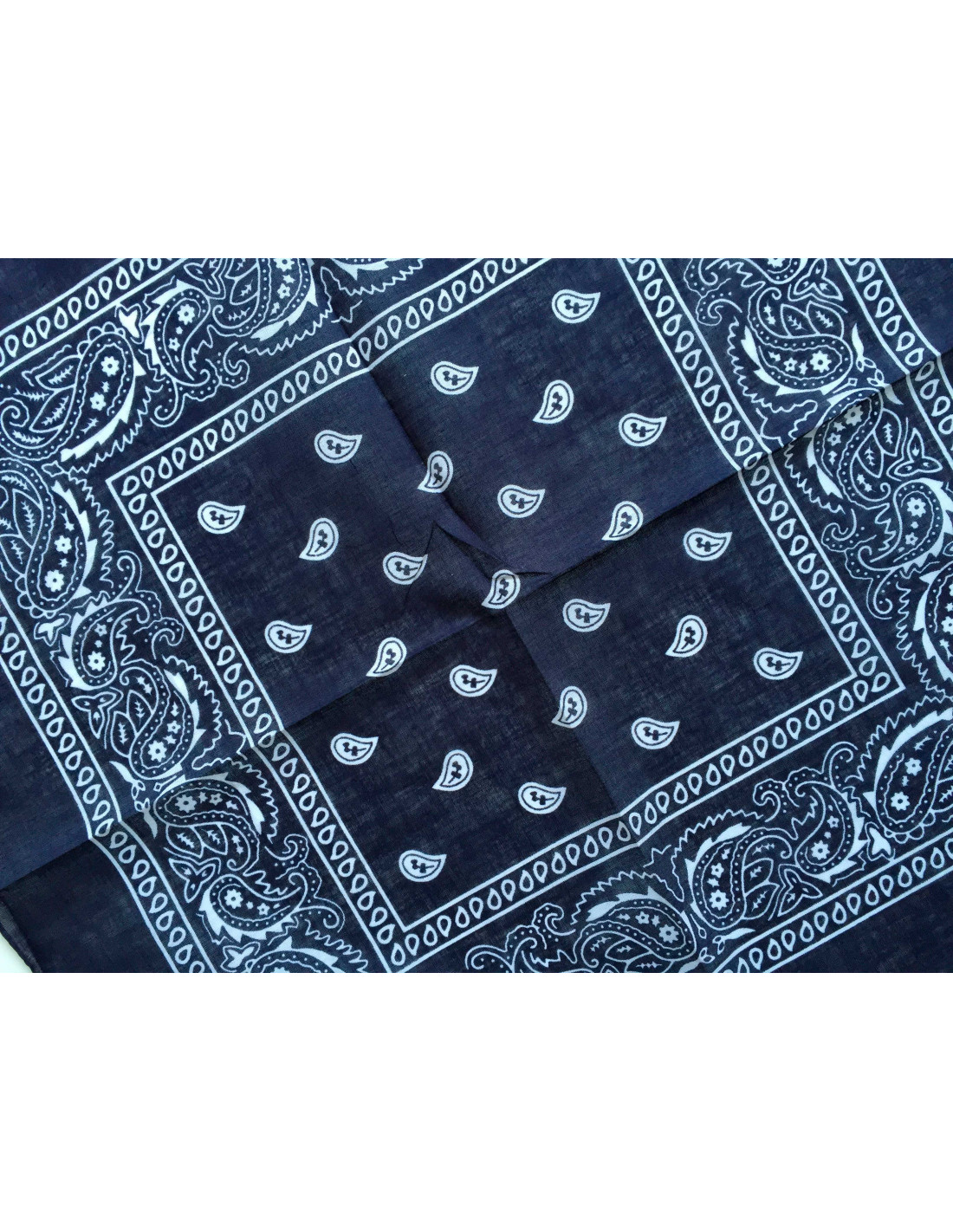 Bandana Dark Blue ba_20 Durags & Bandanas