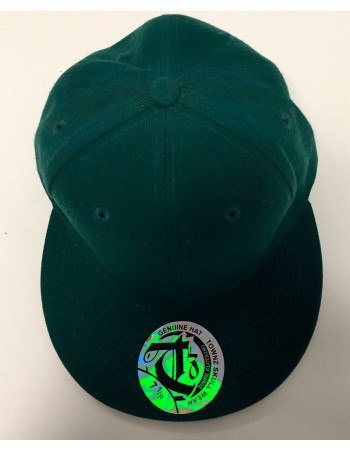 Townz Visor Flat Cap DarkGreen