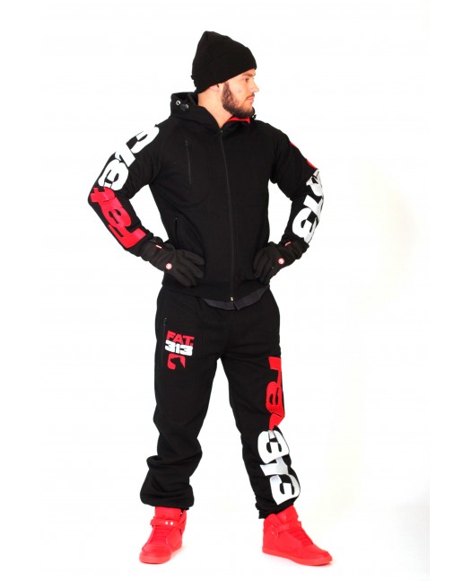 FAT313 Legend Sweatpants RedNWhite