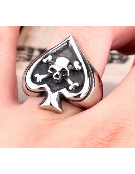 RebelHeart Skull Ring