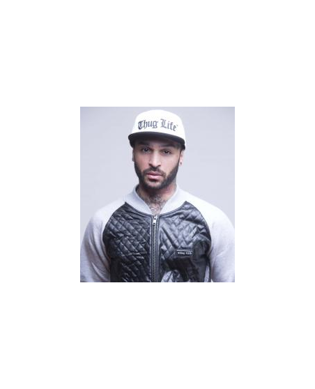 Thug Life Cap WhiteNBlack