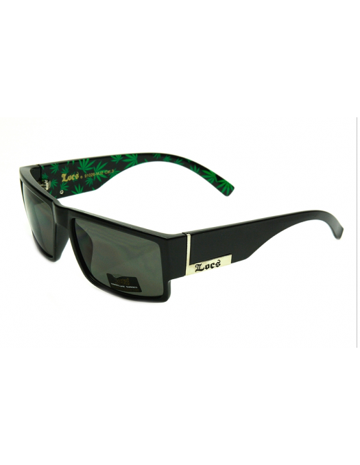 LOCS Sunglasses Green Weed