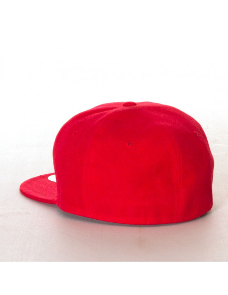 Red Fitted Cap by Access Apparel