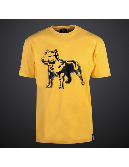 Amstaff Logo T-Shirt Yellow