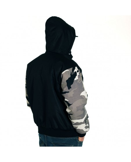 BSAT Bronx Winter Jacket BlackNCamo