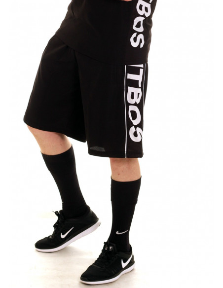 Pitbos Logo Shorts BLackNWhite