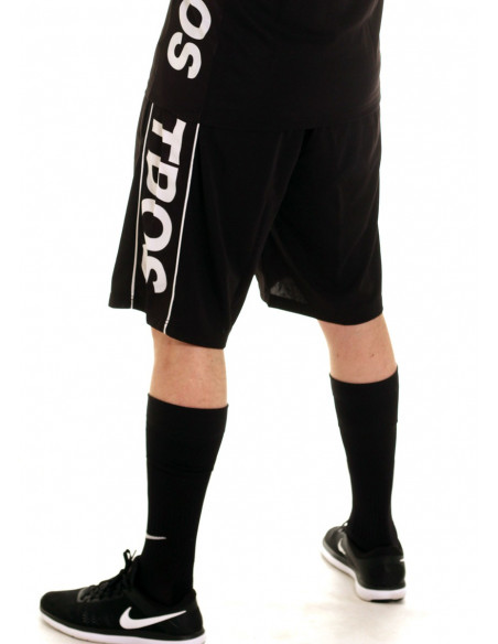Pitbos Logo Shorts BLackNWhite