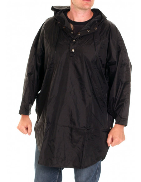Thor's Hammer Poncho BlueGrey by Nordic Worlds
