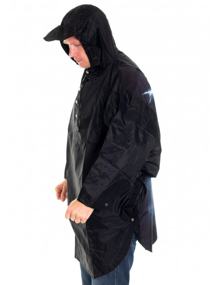 Thor's Hammer Poncho BlueGrey by Nordic Worlds