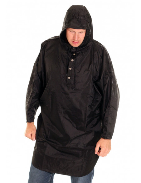 Thor's Hammer Poncho BlueGrey by Nordic Worlds