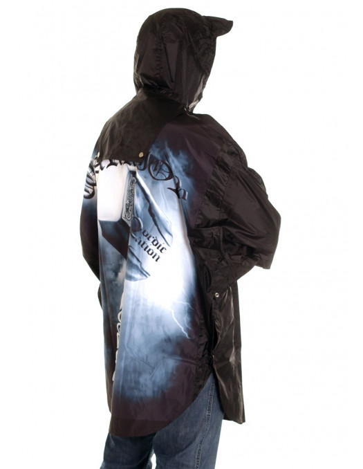 Thor's Hammer Poncho BlueGrey by Nordic Nation