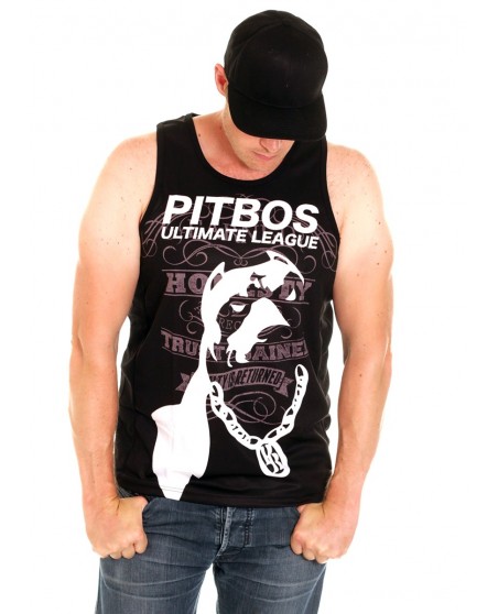 Pitbos Vol.2 Ultimate League Tanktop BlackNWhite