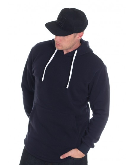 Access Side Zipper Hoodie Navy