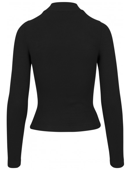 Ladies Turtleneck Longsleeve Black
