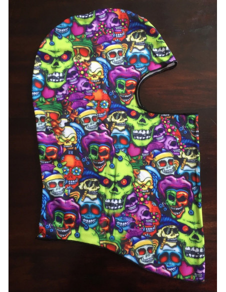 Street Hood Mask Multi Skulls