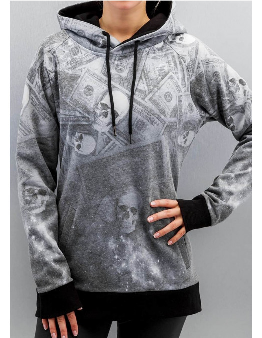 Deadly Money Hoodie Grey by DNGRS