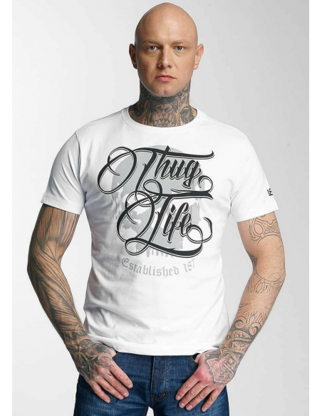 Thug Life T-Shirt State White