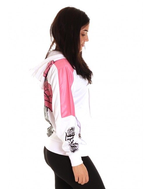 Skull Rose Panther Hoodie by BSAT