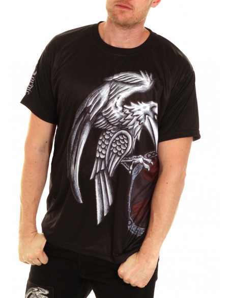 Raven Shield T-Shirt by Nordic Worlds