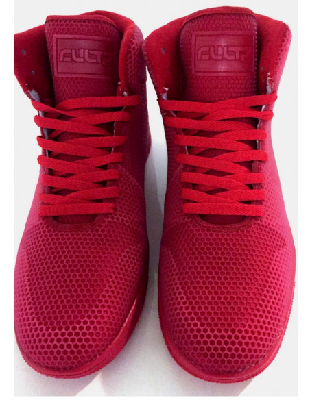Cultz hi-top Red Trim Sneaker