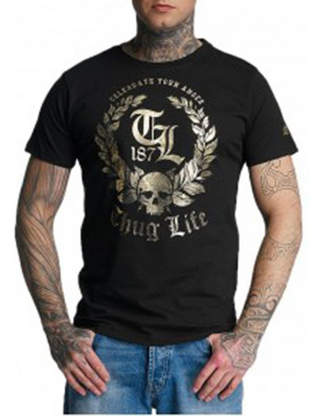 Thug Life Celebrate T-Shirt Black