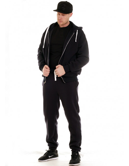 Access Solid Sweat Suit Black