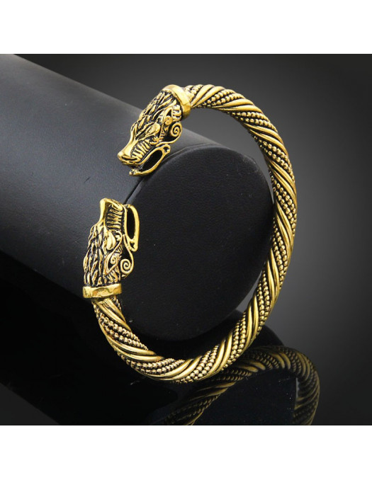 Viking bracelet gold