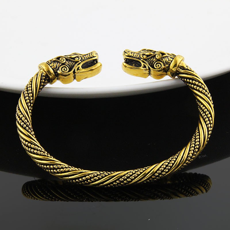 Viking bracelet gold