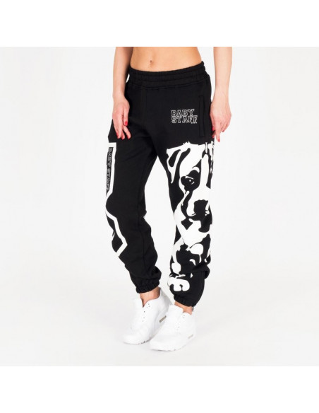 BabyStaff Lady Puppy Sweatpants Black