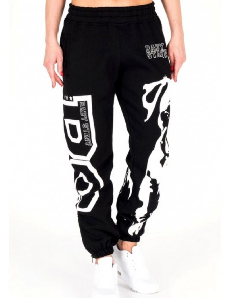 BabyStaff Lady Puppy Sweatpants Black