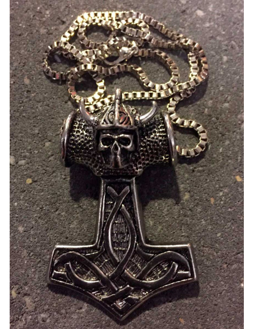 Vikings Jewelry, Necklace Thors hammer II