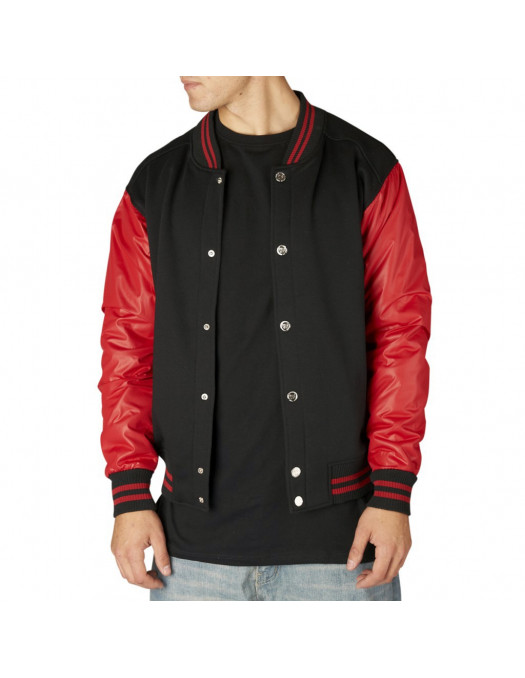 Townz CollegeLine Jakke black - rød