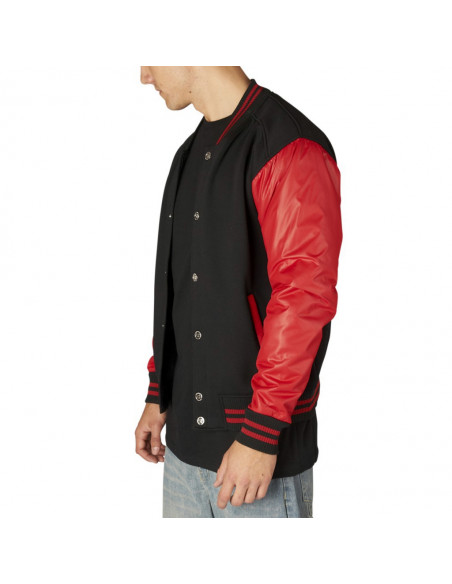 Townz CollegeLine Jakke black - rød