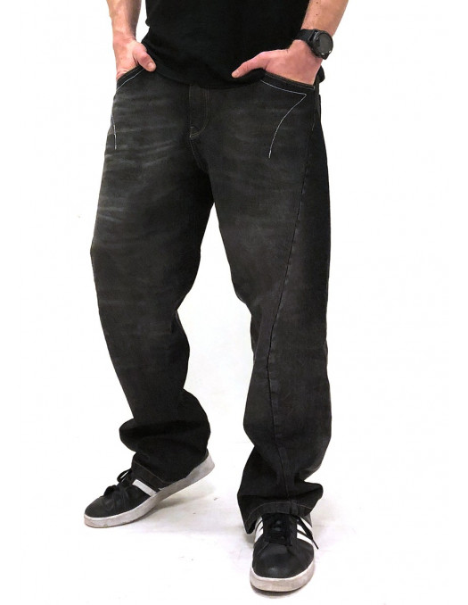 FAT313 Renew Legend Jeans Raw Black Washed
