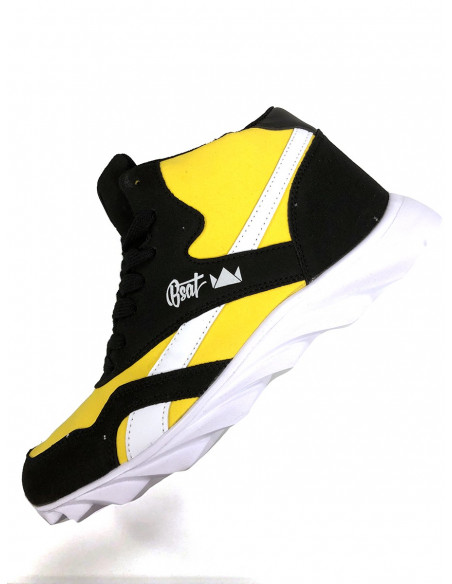 Race Shoes Black/Yellow/White by BSAT