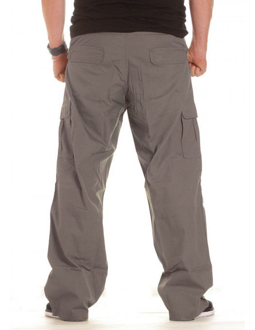 BSAT Combat Cargo Pants Grey Baggy fit
