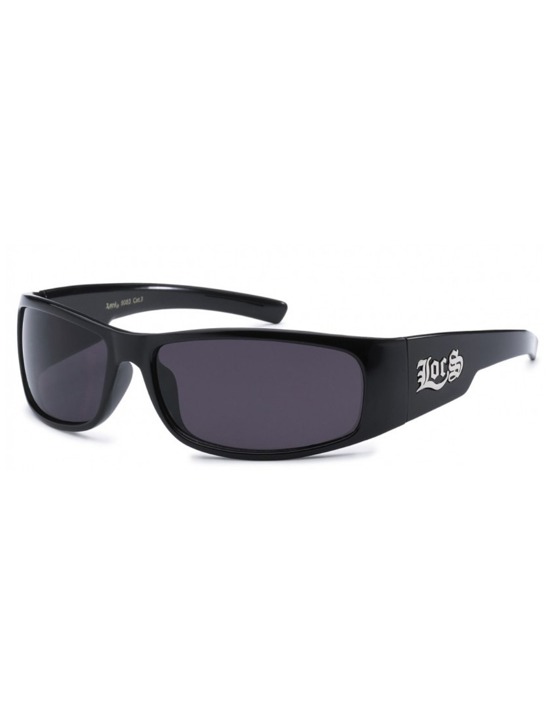 LOCS Logo Sunglasses Black 3 8LOC9083BK