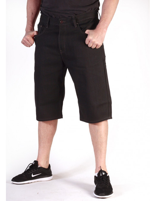 Denim Shorts Black by Access Apparel