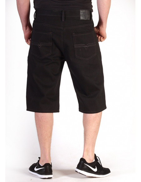 Denim Shorts Black by Access Apparel