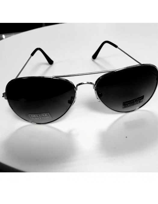 Air Force Sunglasses DeLuxe Edition Silver/Black