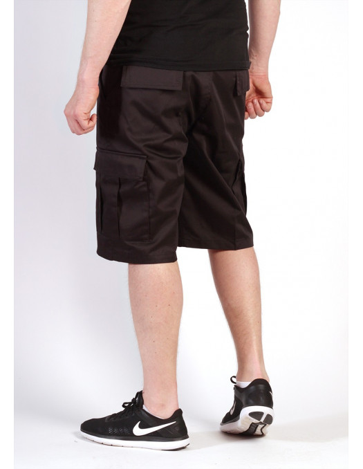 Cargo Shorts Black by Tech Wear