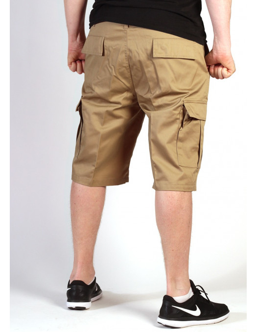 Cargo Shorts Khaki by Tech Wear