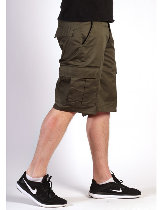 Cargo Shorts Olive by Tech Wear