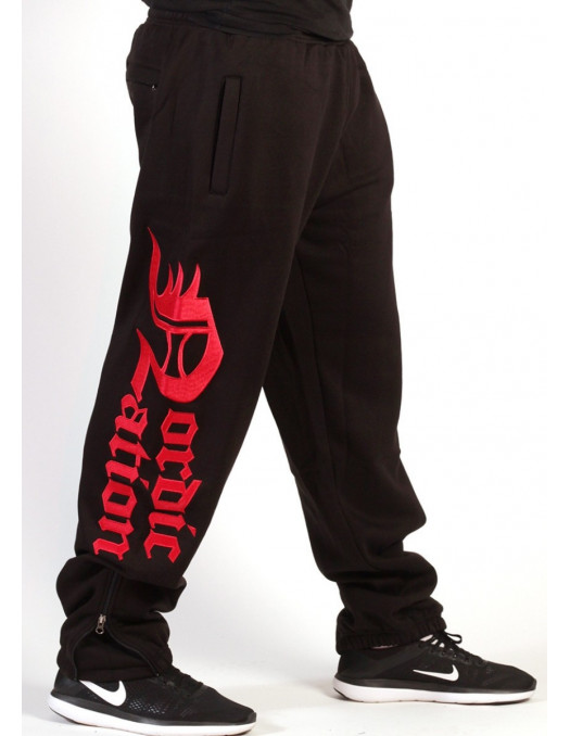 Logo Sweatpants BlackNRed by Nordic Worlds